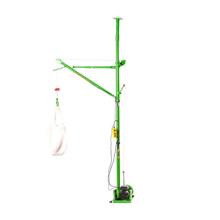 Indendørs enkeltsøjle byggekran